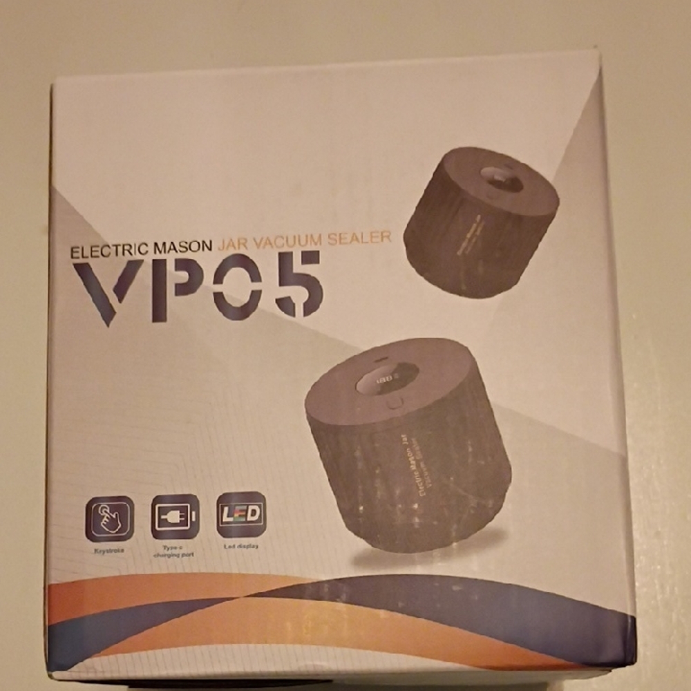 Electric Mason Jar Vacuum Sealer VP05